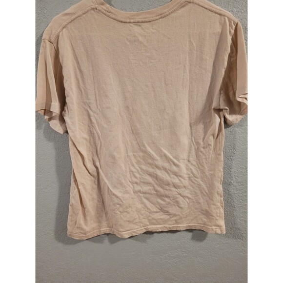 Guns‎ N Roses Powder Pink  Graphic T Shirt Top Womens Medium Used - Picture 3 of 5